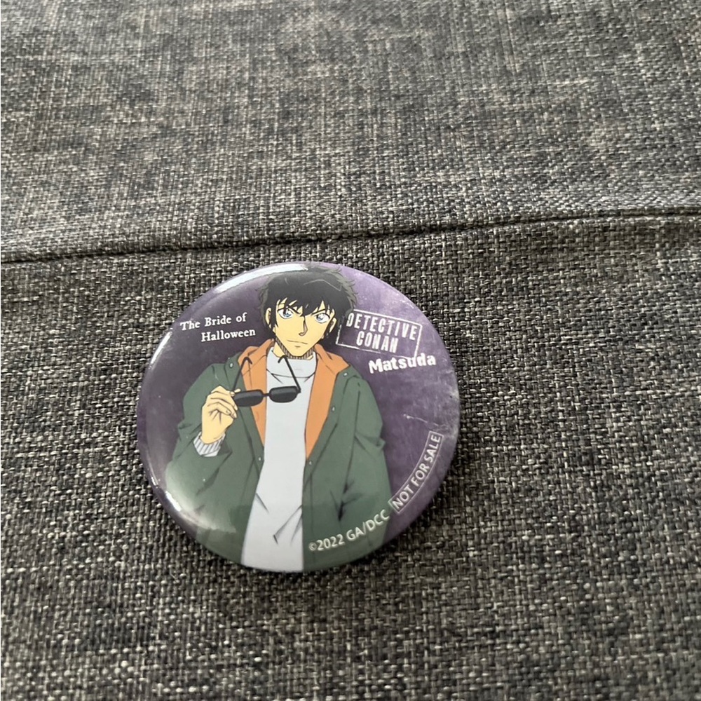 Detective Conan Can Badge from Japan